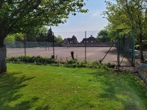 Ayscoughfee Tennis Courts pre-refurbishment