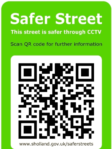 Safer Streets QR Code