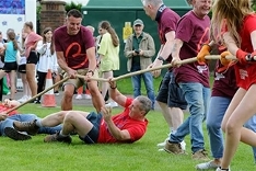 Tug of war clearance injuries